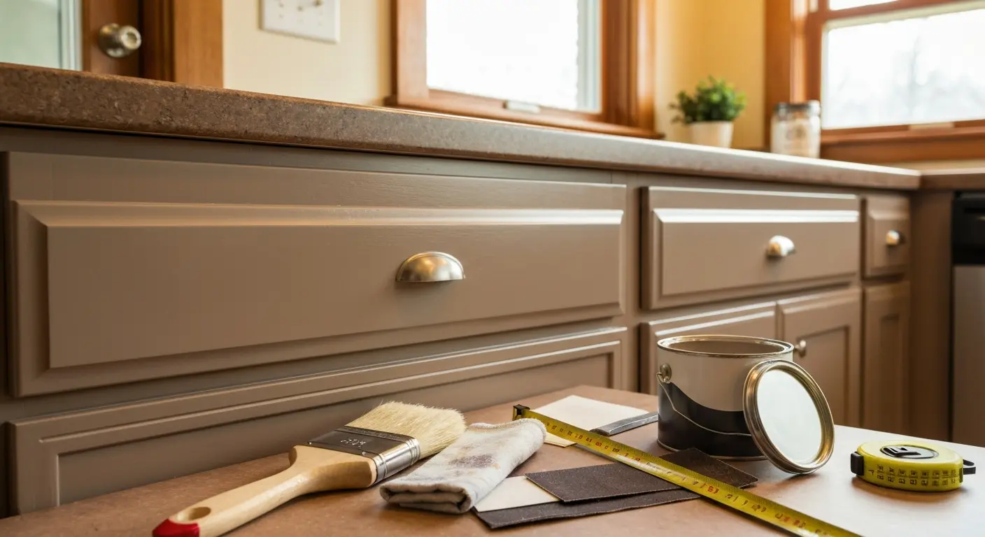 Kitchen cabinet painting