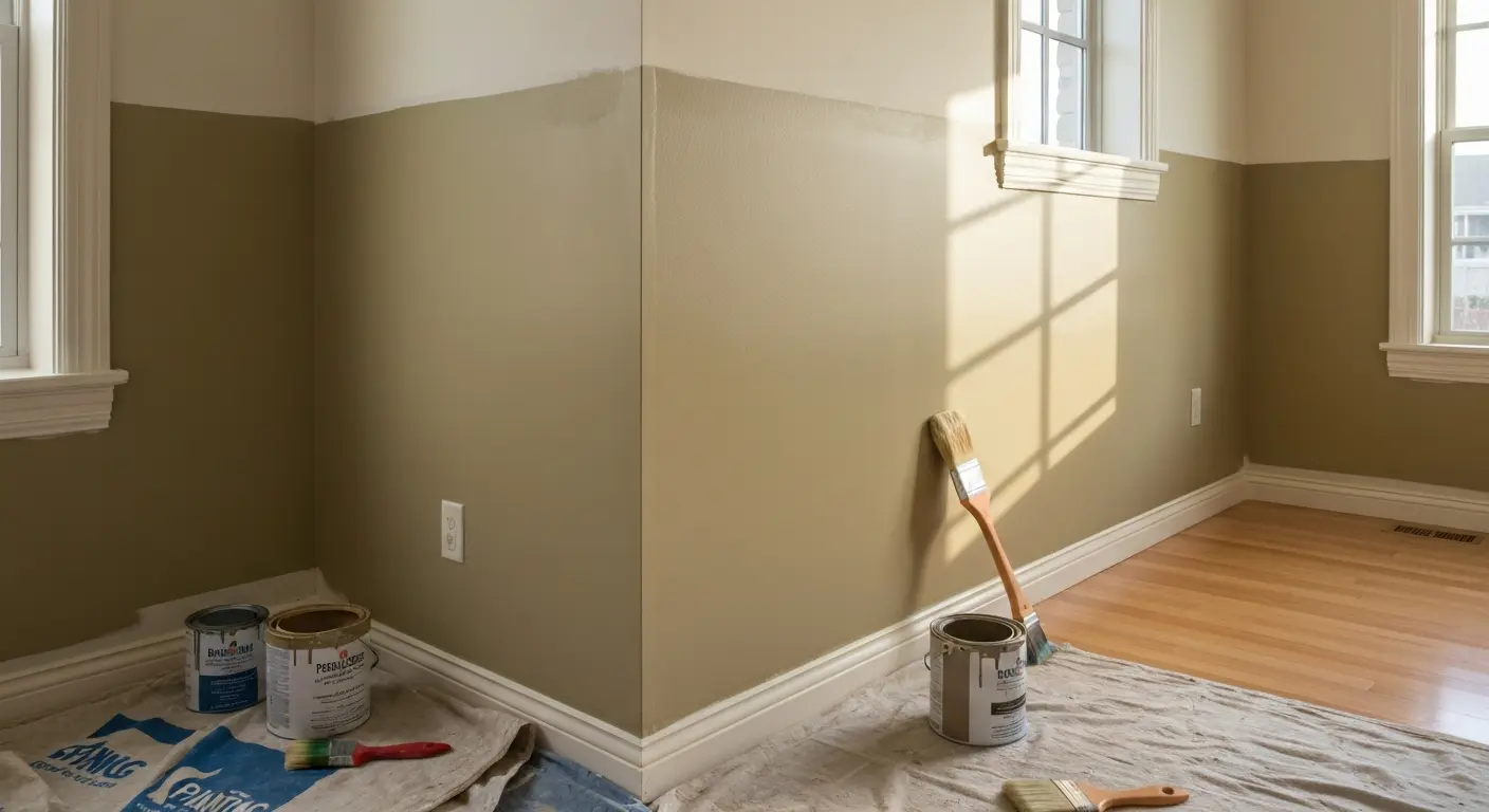 Interior painting project