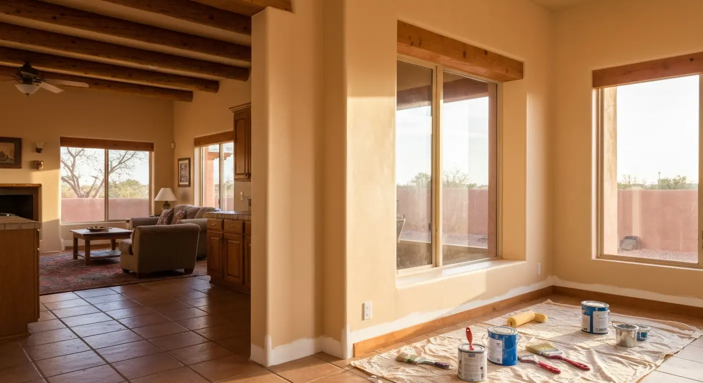 Interior painting project