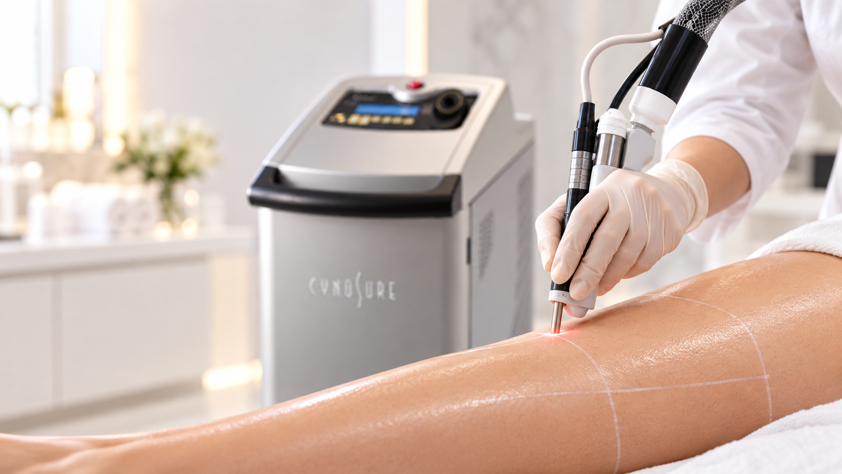 Cooling handpiece detail