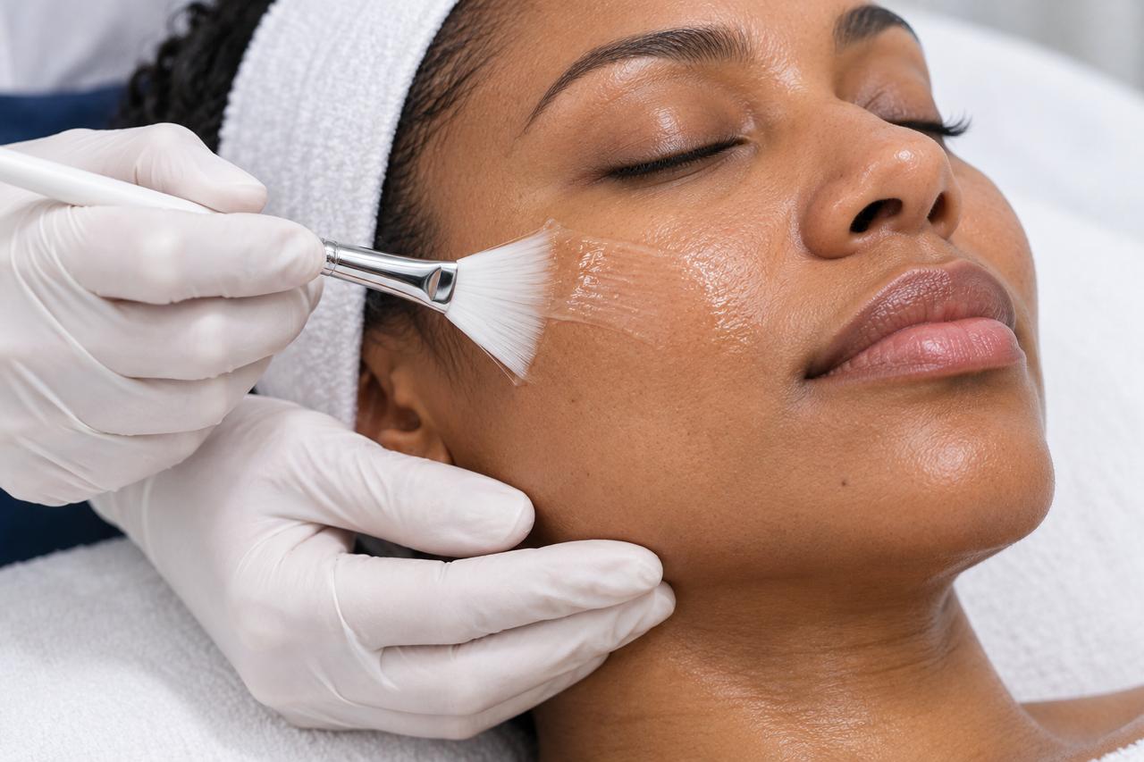 Hydrafacial deep cleansing treatment