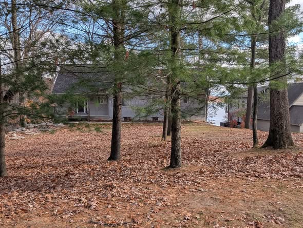 Fall leaf removal clean-up service Six Lakes Michigan