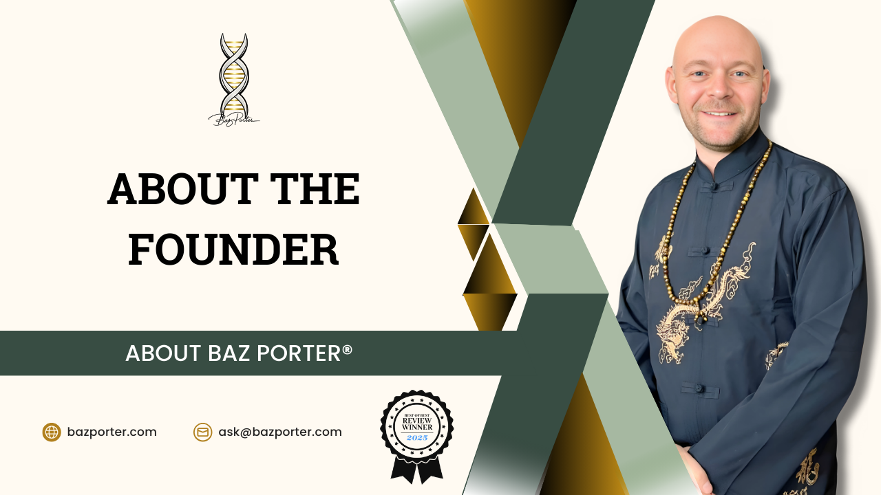 Baz Porter® — The Prestige Architect, Nervous System Architect and Executive Leadership Strategist
