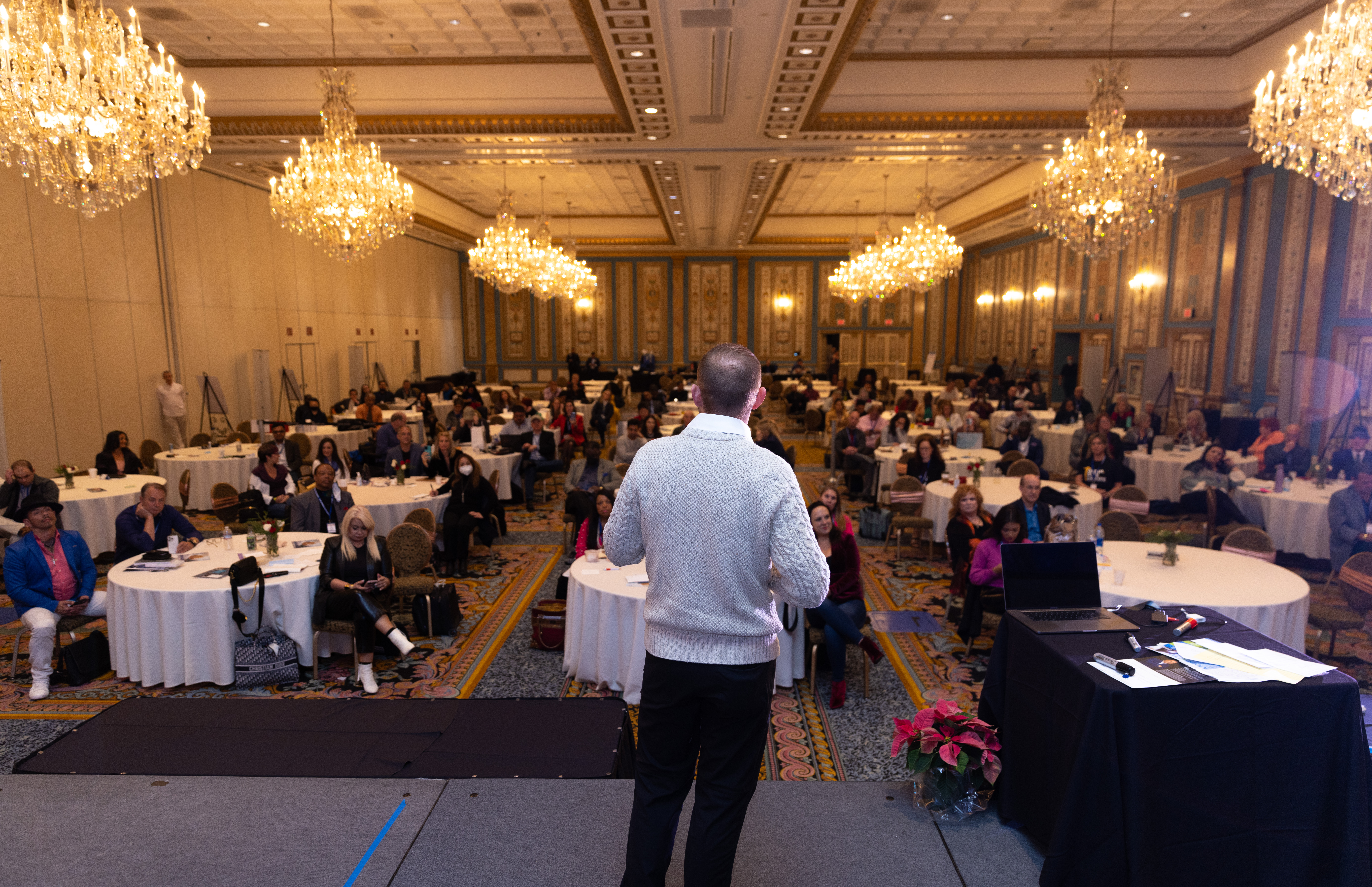 Baz Porter speaking event