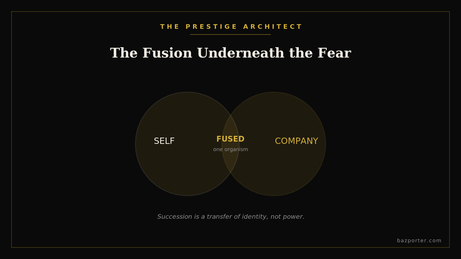 Mapping the self and company fusion behind founder exit anxiety in nervous-system leadership