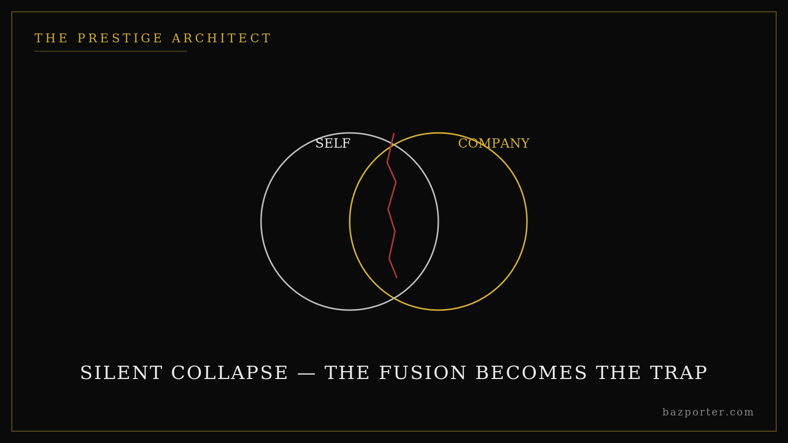 Founder identity fused to the company revealing the Silent Collapse pattern under succession Founder identity fused to the company revealing the Silent Collapse pattern under succession