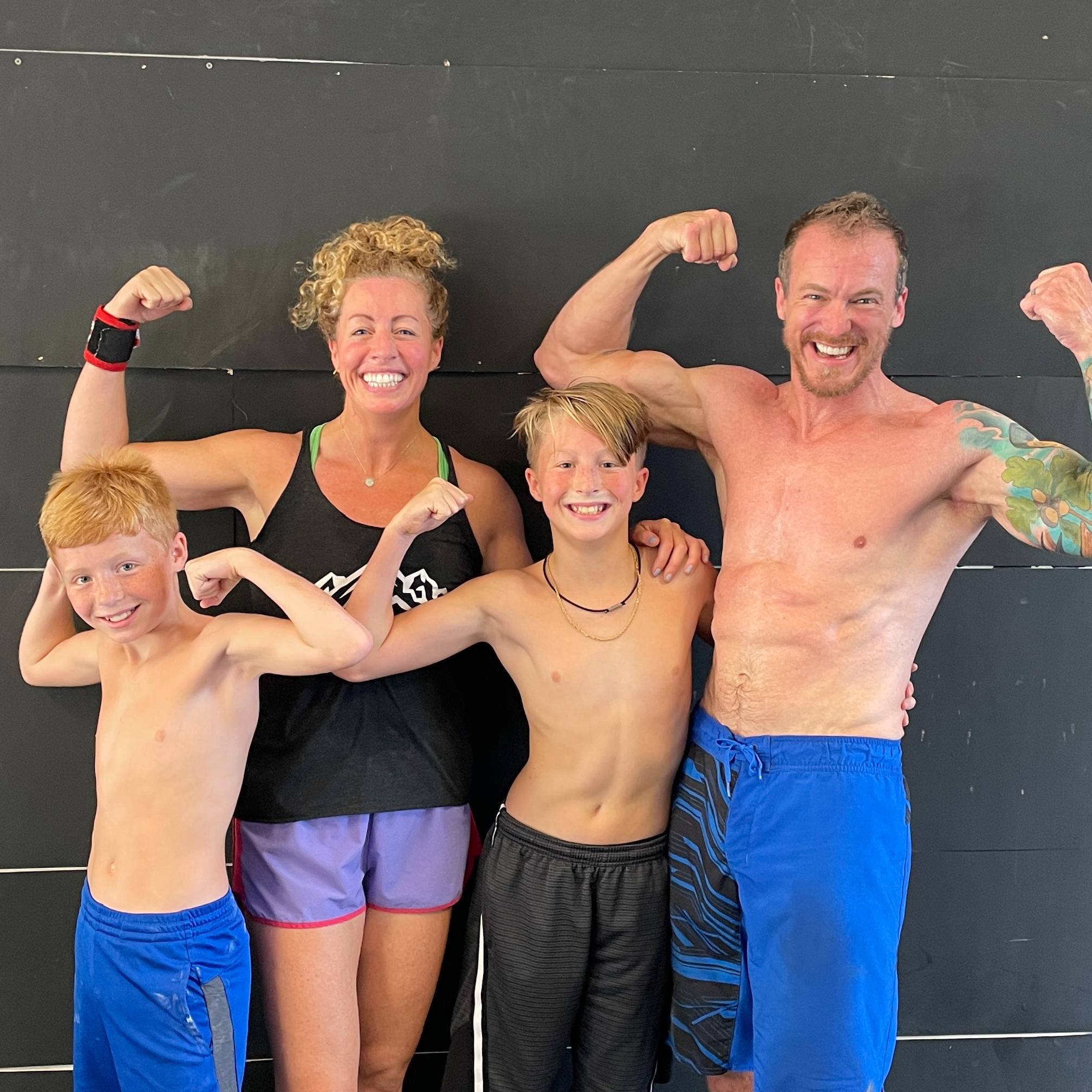 Aliya G celebrating 1,000 classes at CrossFit Coordinate in Cary, NC