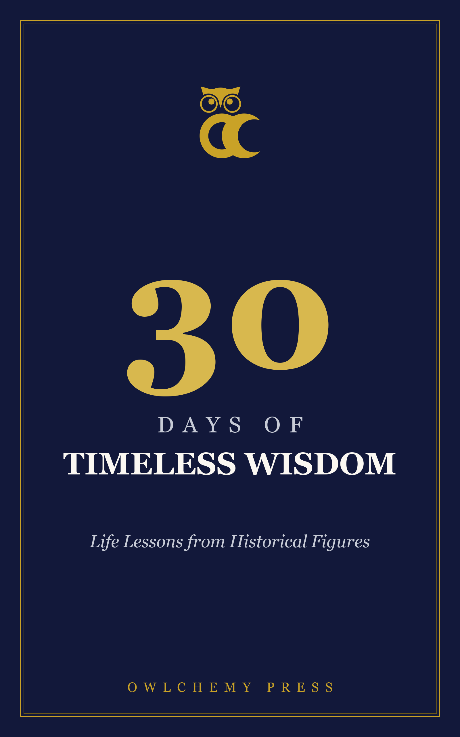30 Days of Timeless Wisdom book cover
