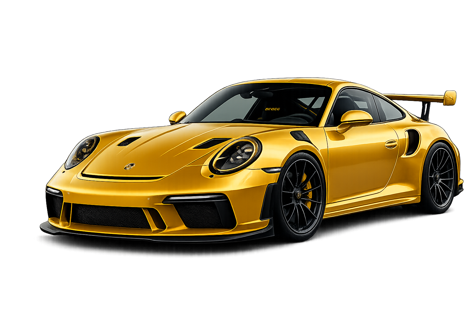 Full vehicle PPF coverage illustration