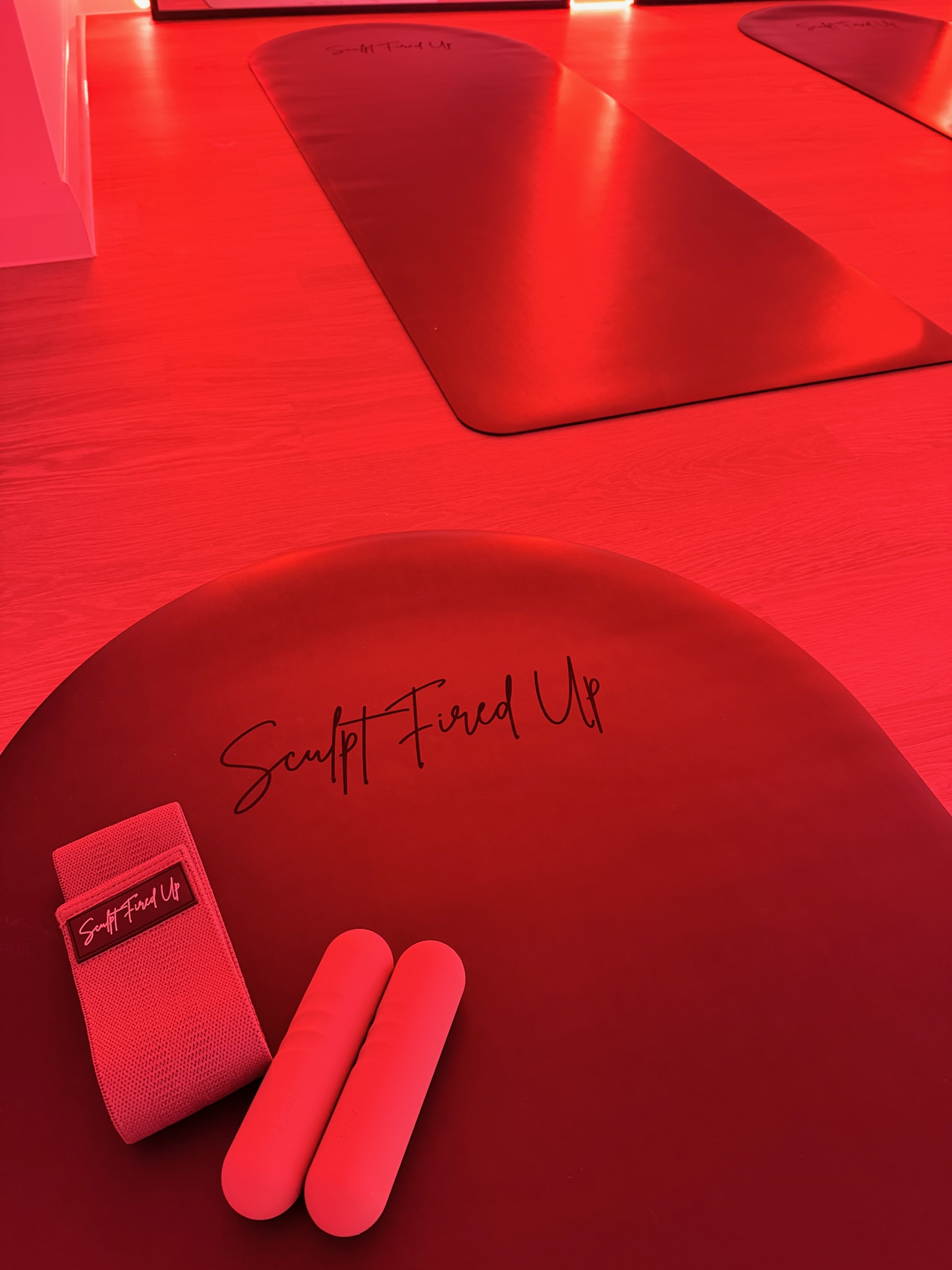 Sculpt Fired Up infrared hot mat Pilates