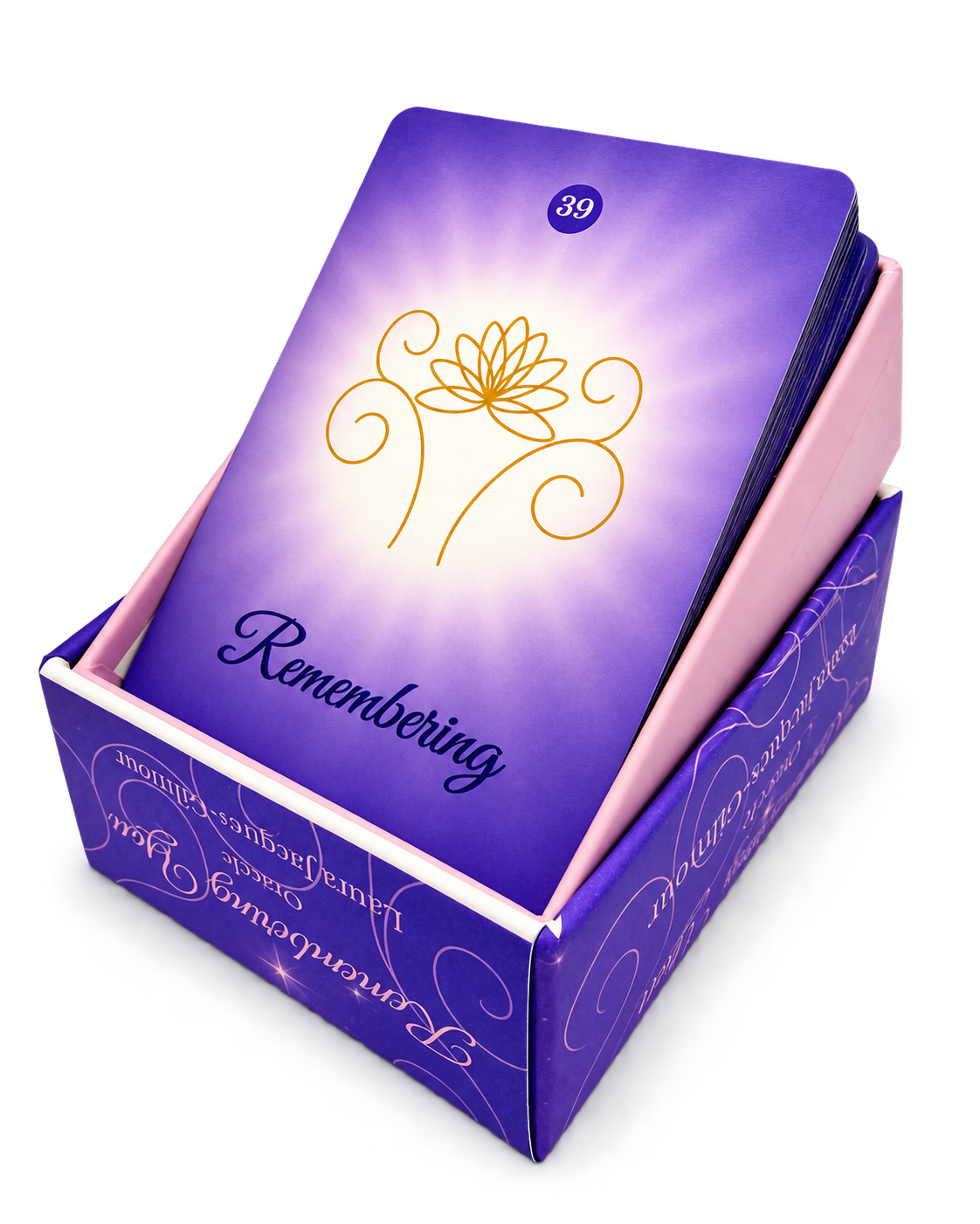 Remembering You keepsake box used as a card display stand