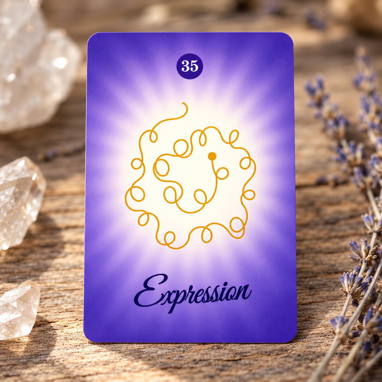 Remembering You Light Code Oracle Deck — abstract mandala artwork
