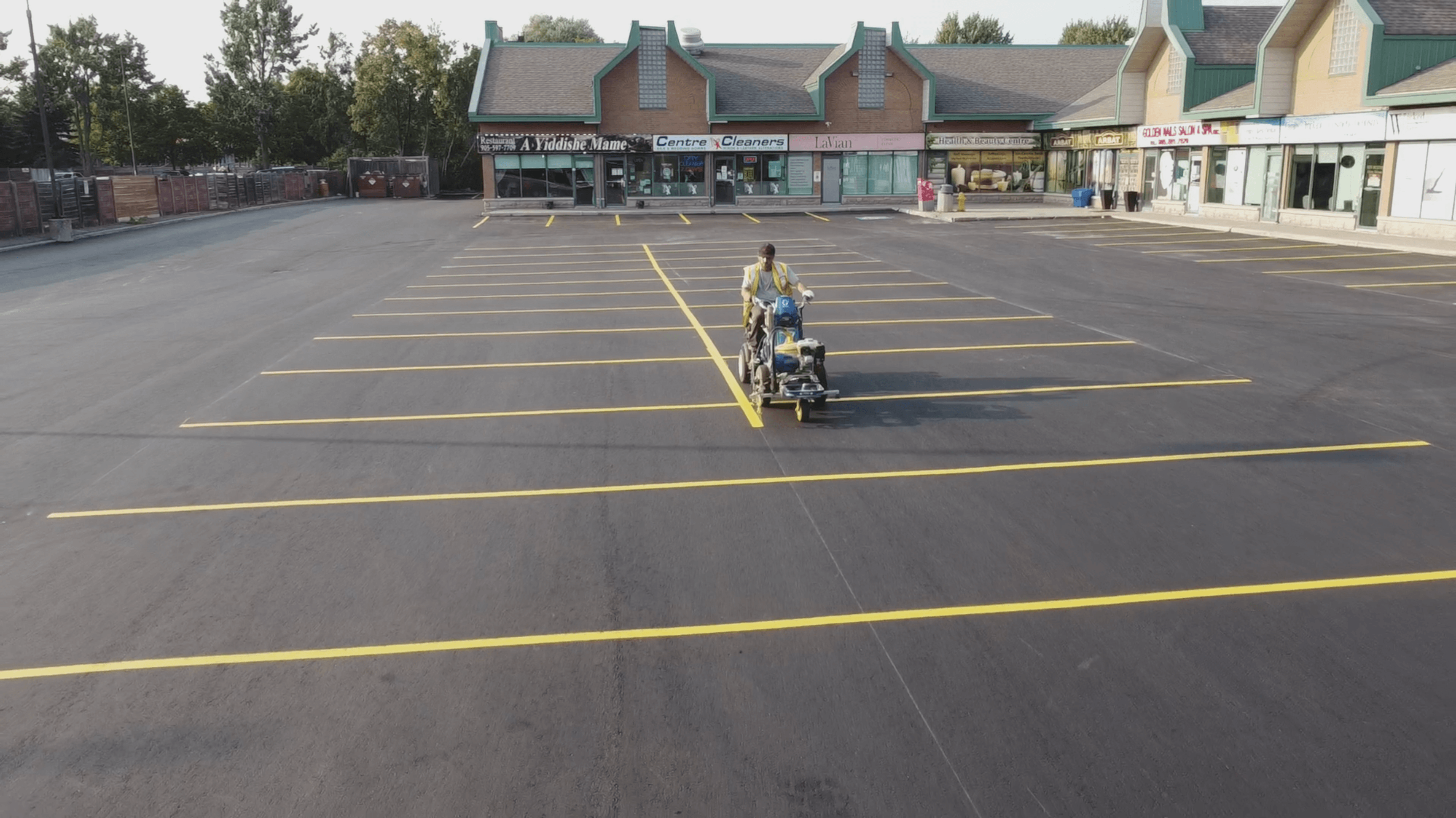 Pavemar Paving Commercial Line Painting Image
