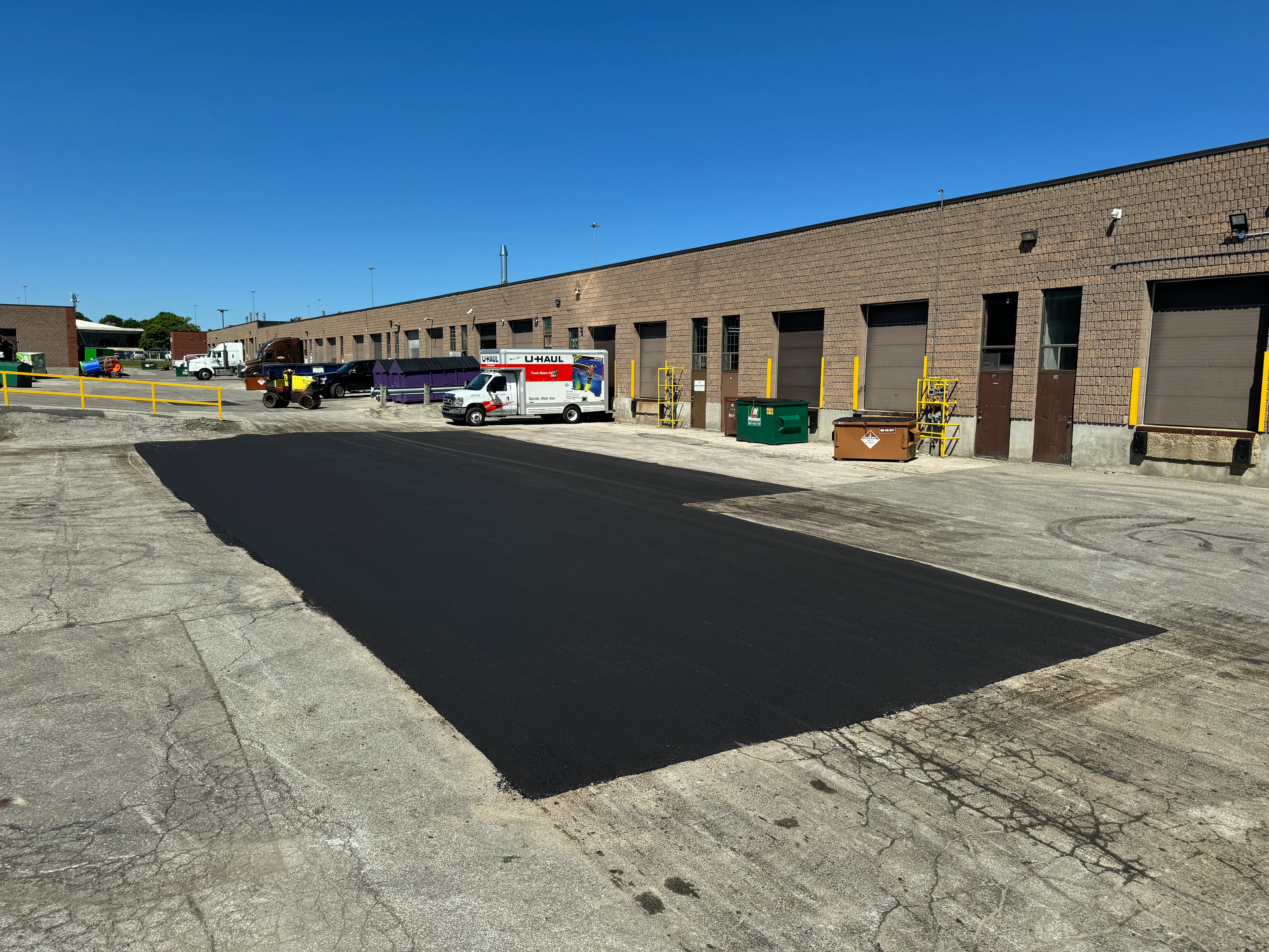 Commercial Asphalt Loading Dock Repair | Pavemar Paving
