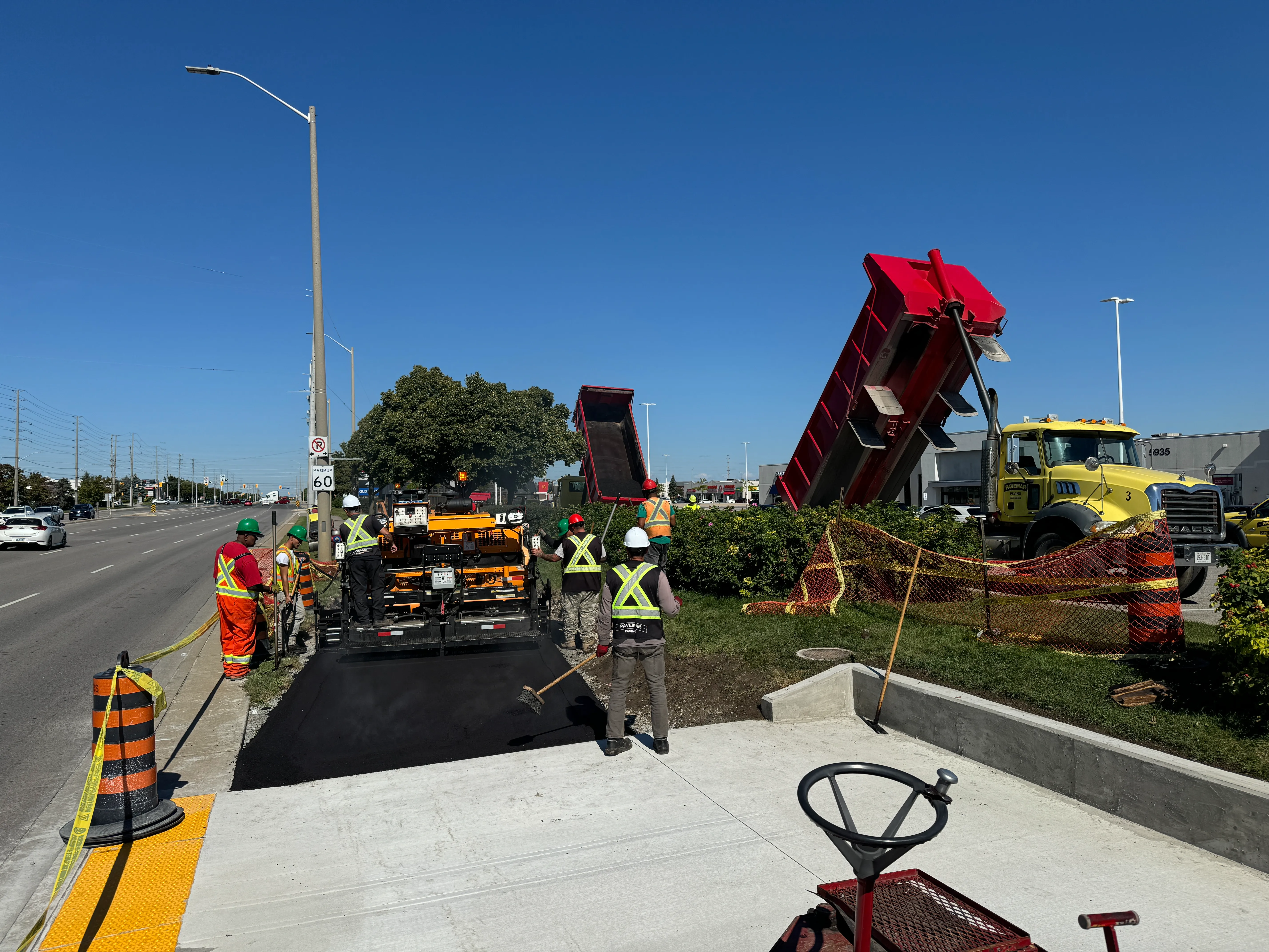 Pathway Paving on Mavis Road in Mississauga| Pavemar Paving