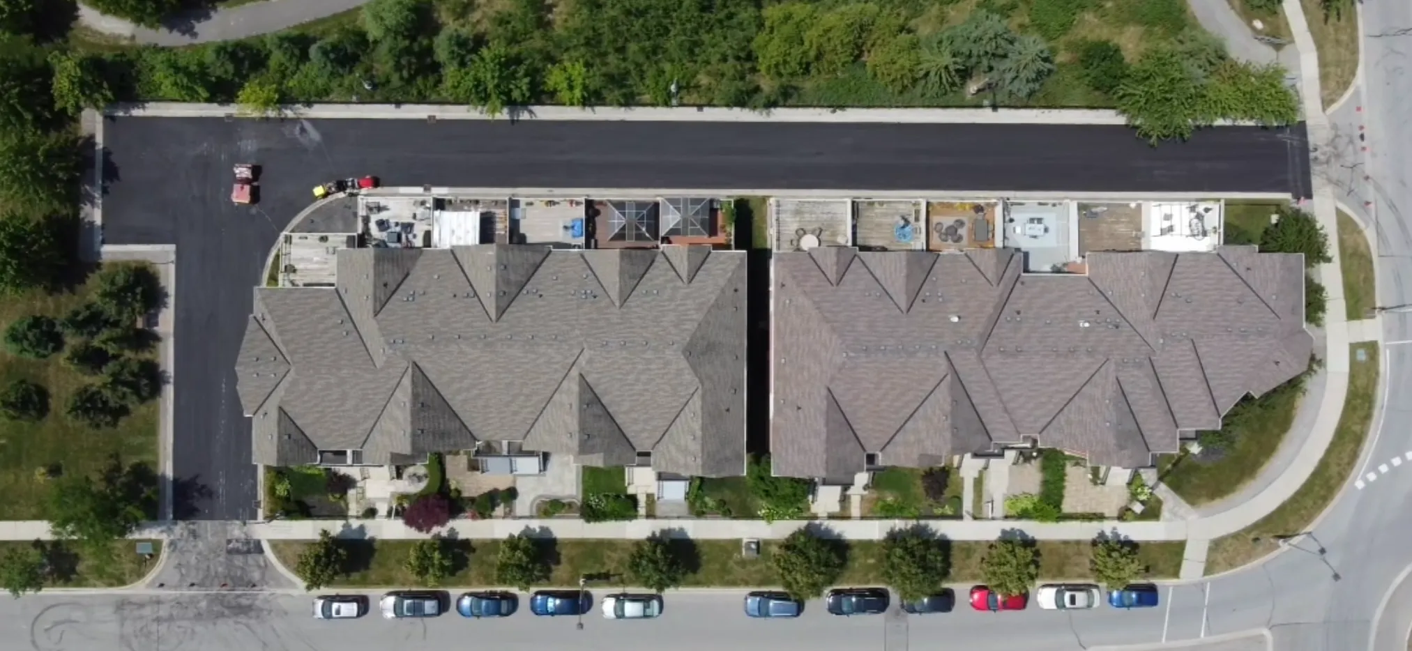 RESIDENTIAL ROADWAY RE-PAVING COMPLETED AT BAKERS HILL, STOUFFVILLE | Pavemar Paving