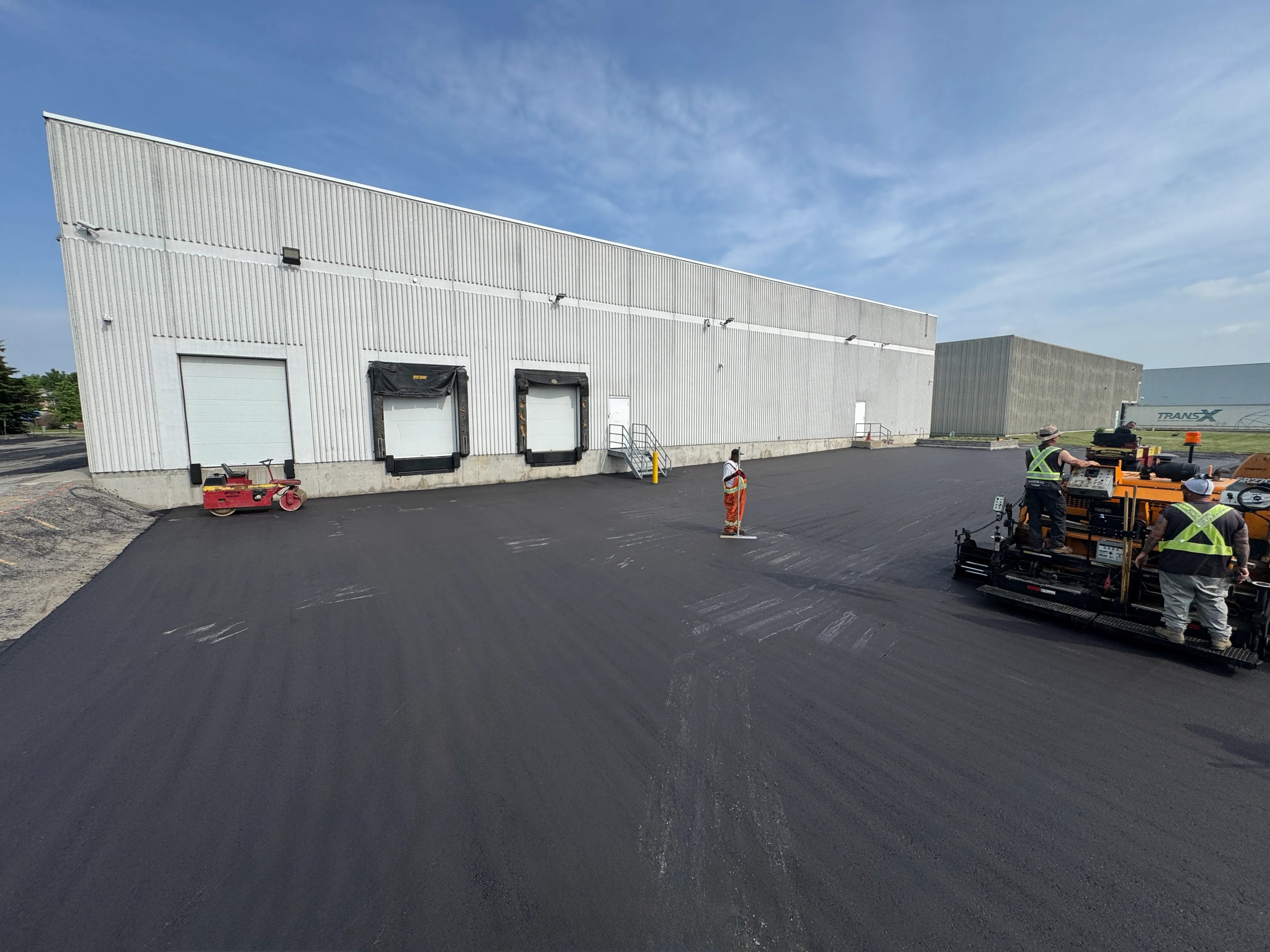 Asphalt Resurfacing for Industrial Factory on Scottfield Dr | Pavemar Paving
