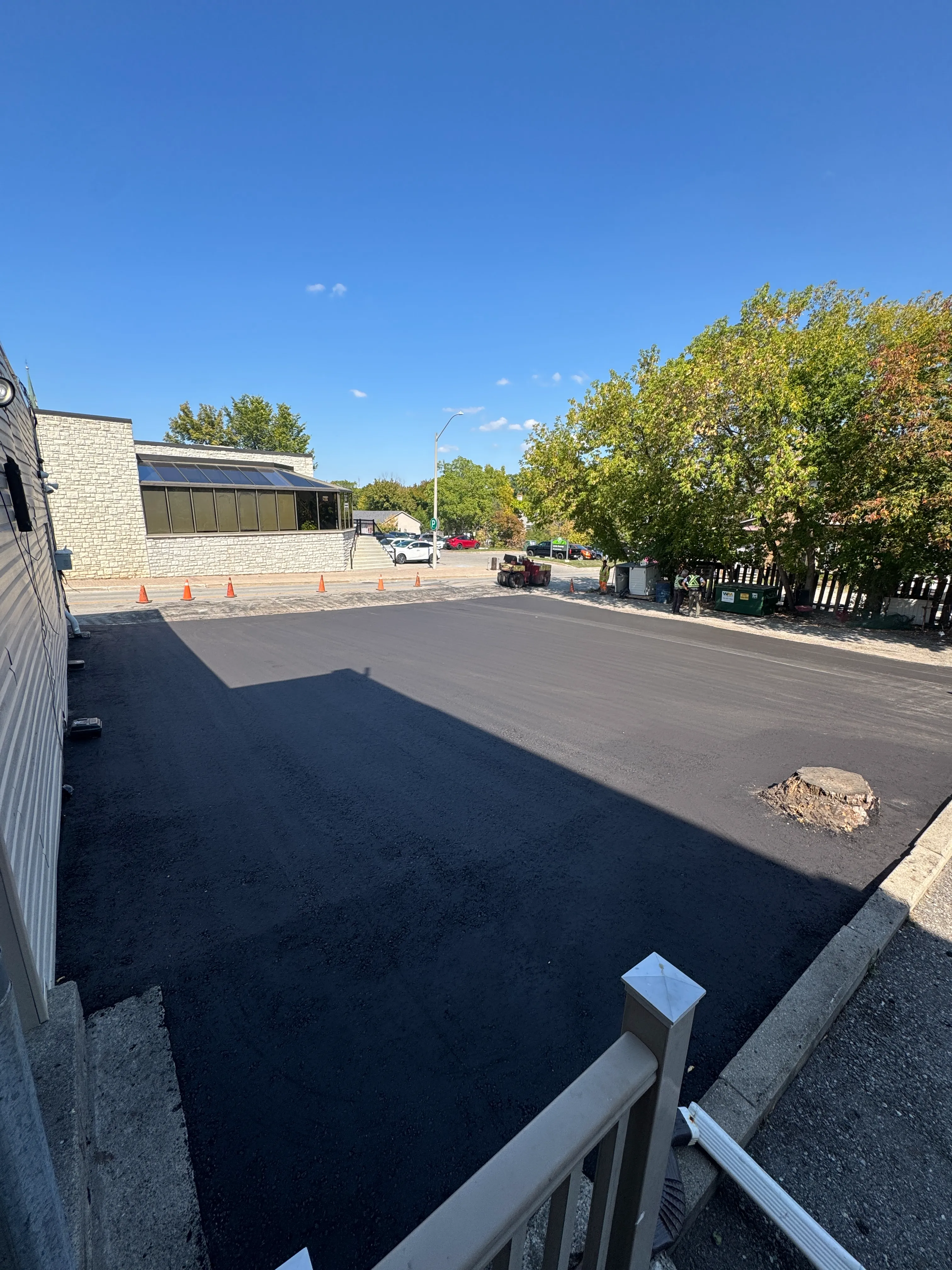 Yonge Street - Residential/Retail Parking Lot Repair | Pavemar Paving