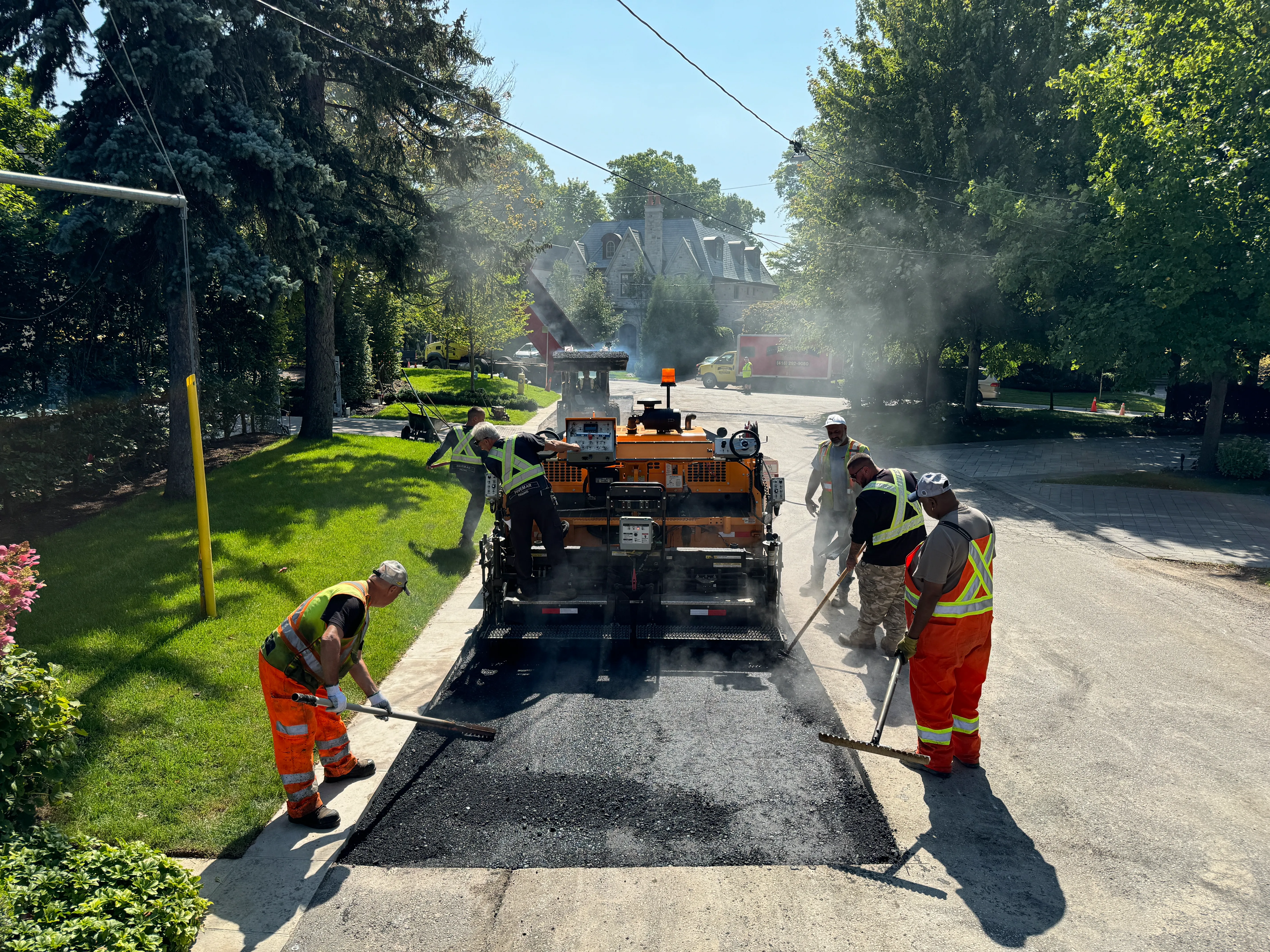 Asphalt Street Repair in North York | Pavemar Paving