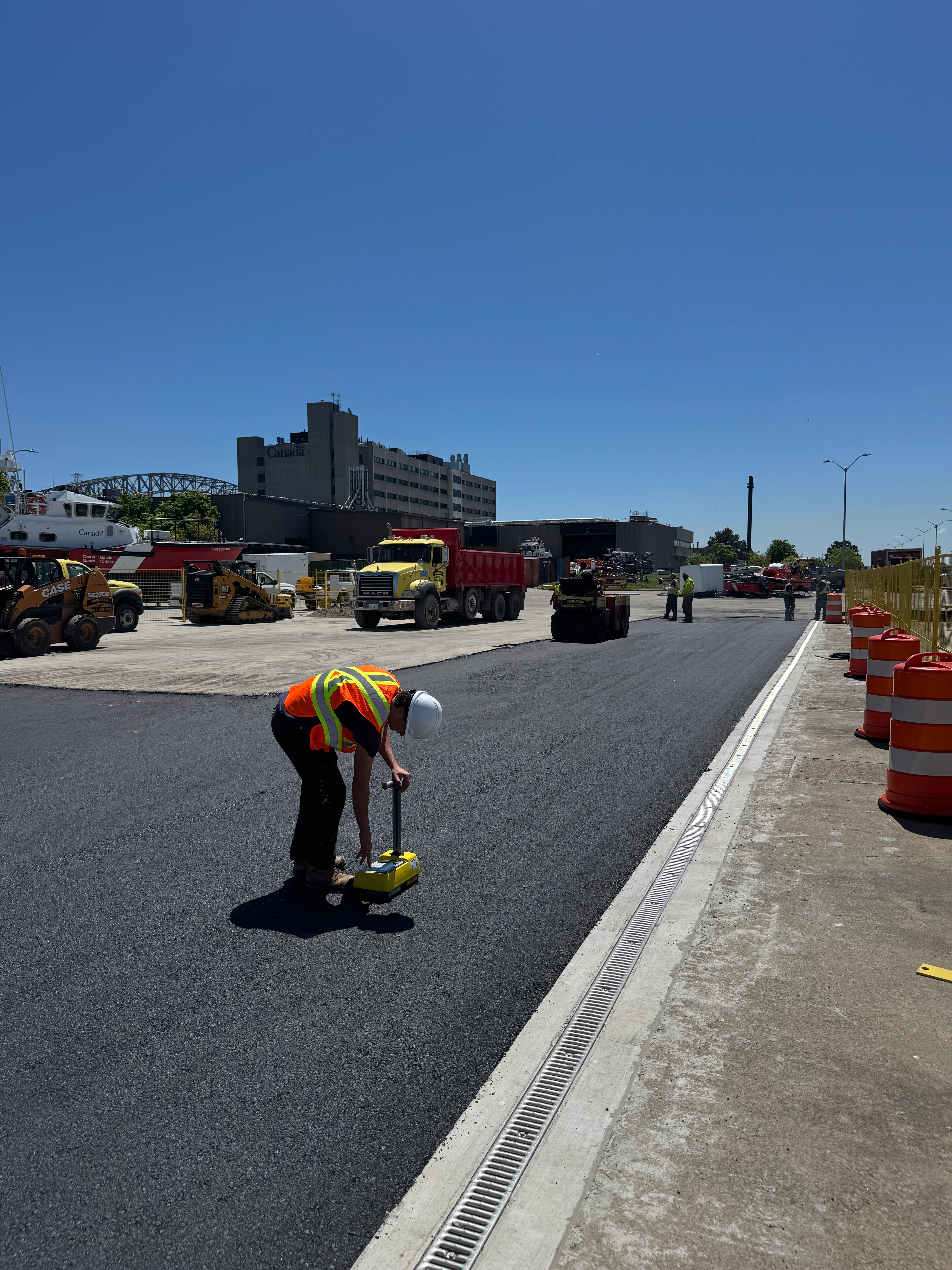 Commercial Asphalt Paving Testing in Burlington | Pavemar Paving