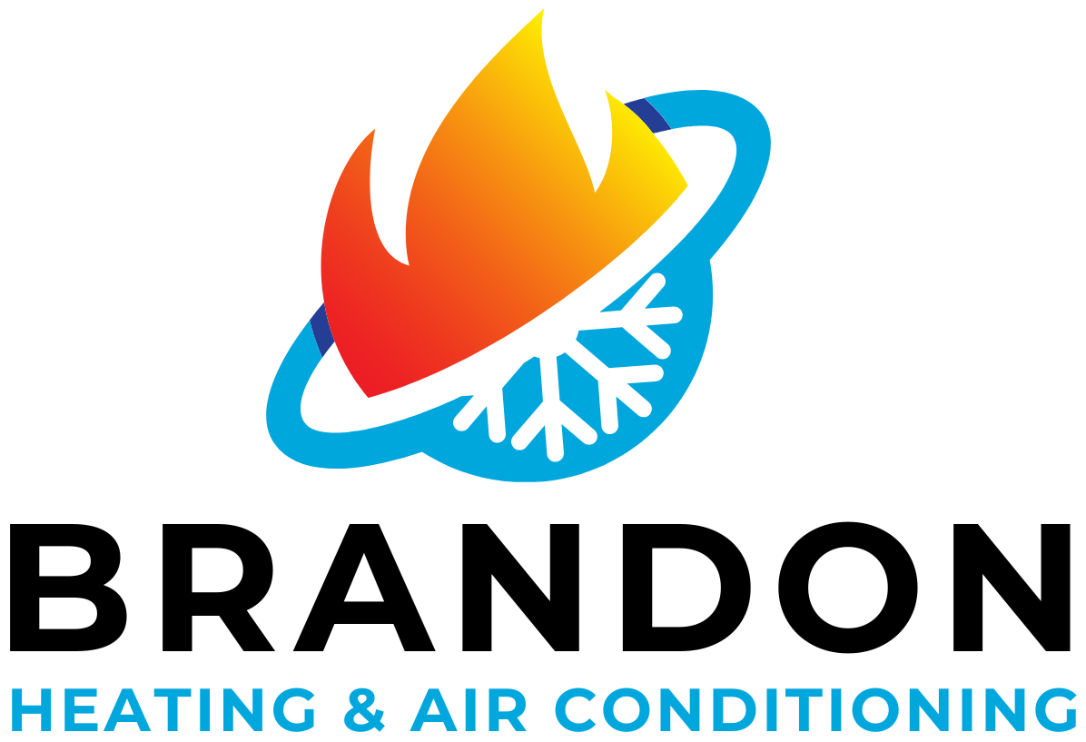 Brandon Heating & Air Conditioning Black Logo