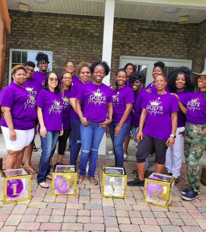 The original 15 women at the founding retreat