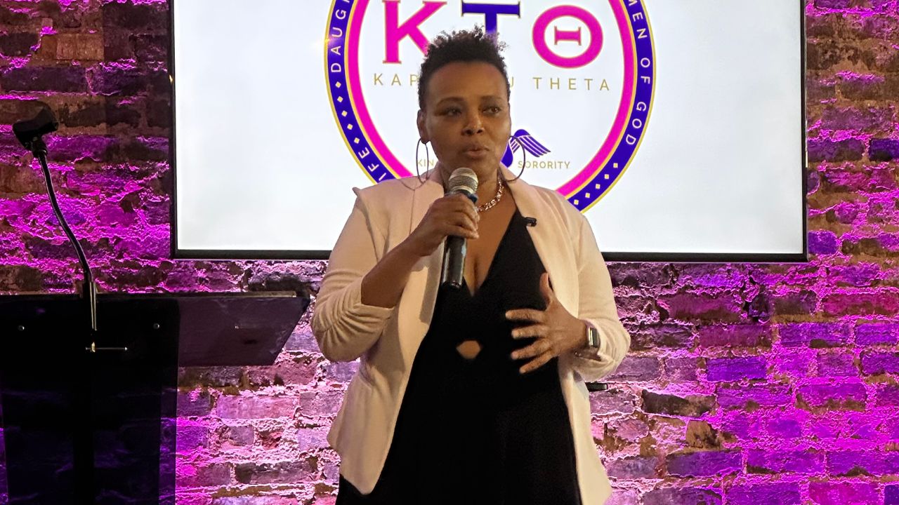 KTTheta women celebrating together