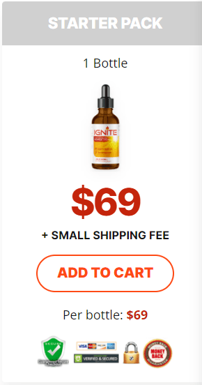 Ignite Drop 1 bottle