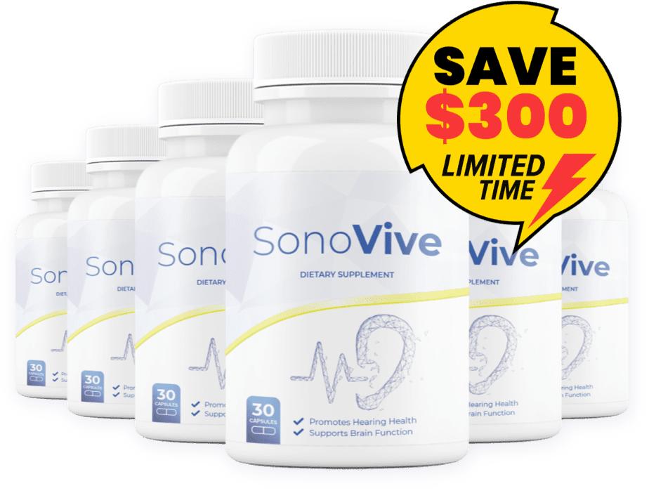 SonoVive 6 bottles