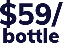Buy 3 Bottles/ $59 Per Bottle