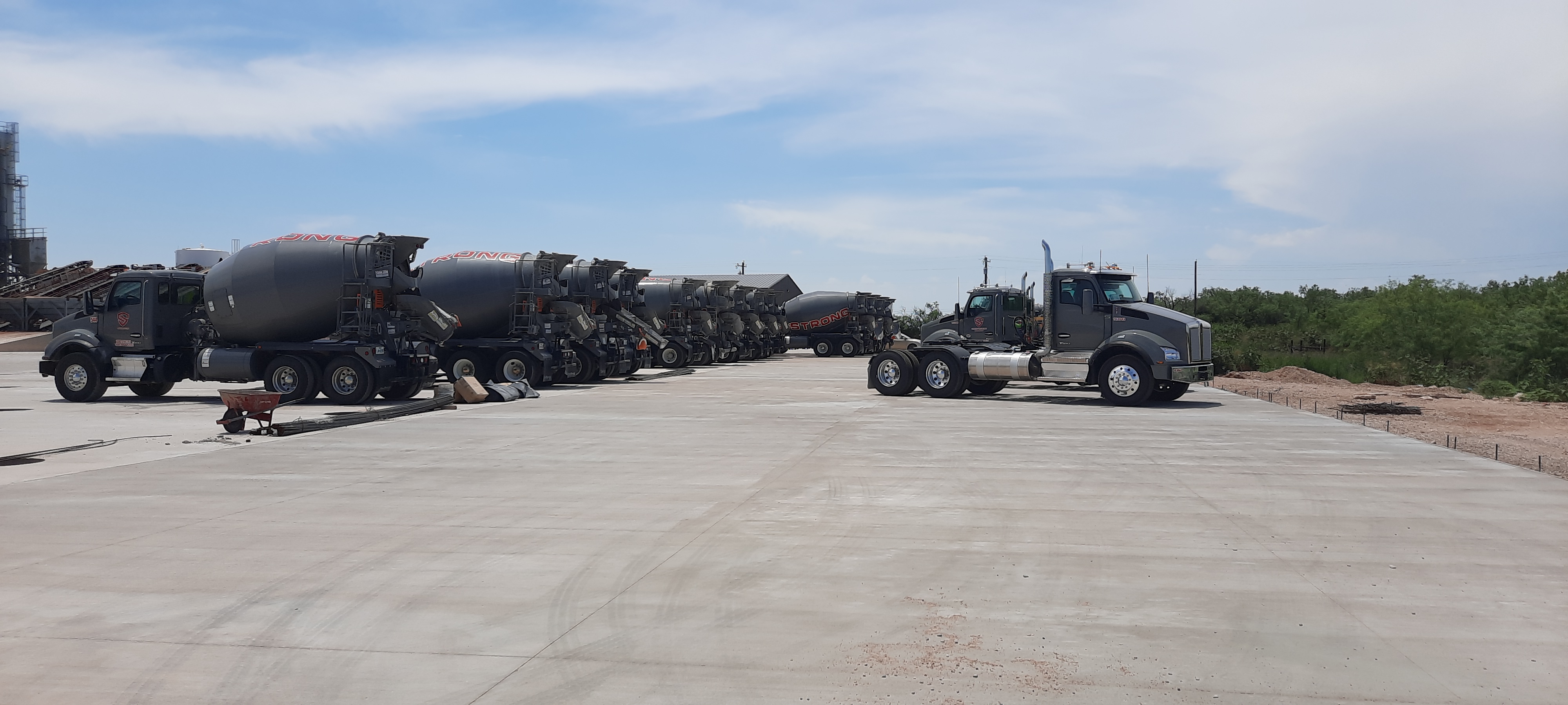 Strong Ready Mix fleet