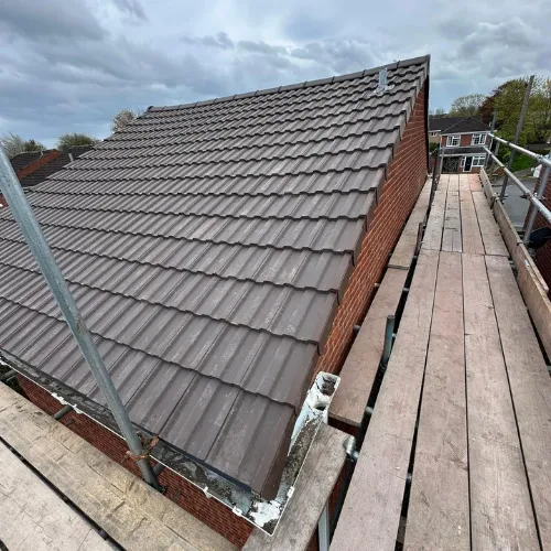 Recent roof project