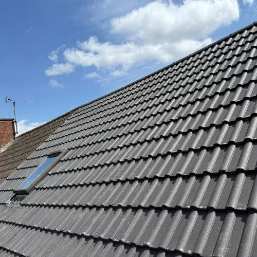 Recent roof project in Warwickshire