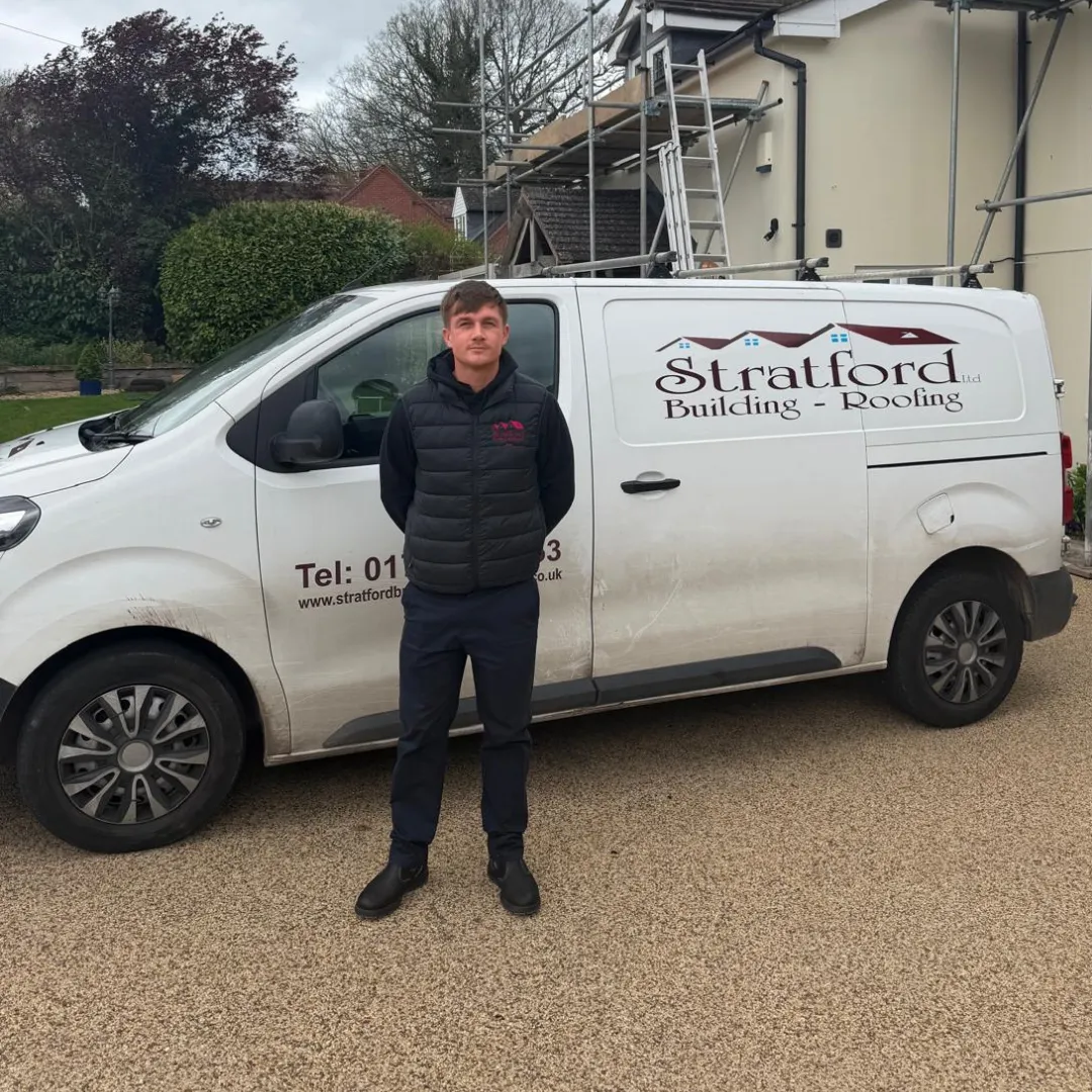 Joseph Nicholson, owner of Stratford Building & Roofing Ltd