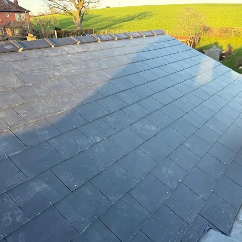 Recent roof project in Warwickshire