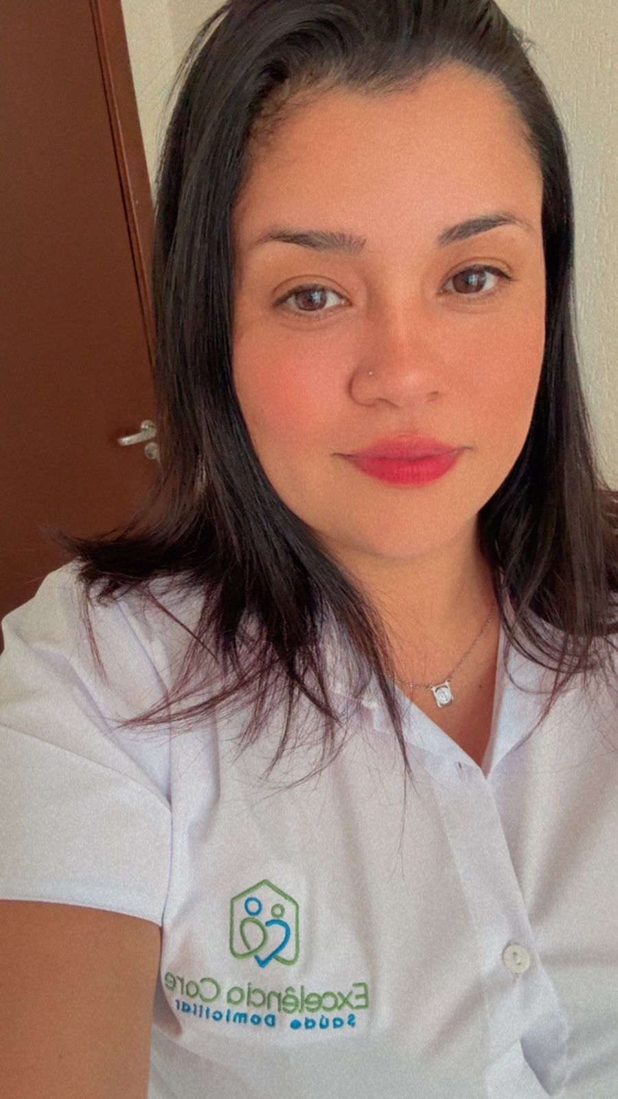 Taís Santos, enfermeira