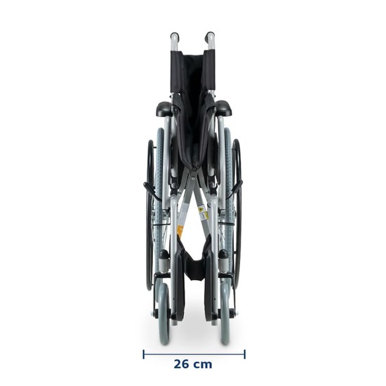 Cadeira de rodas D100 Dellamed