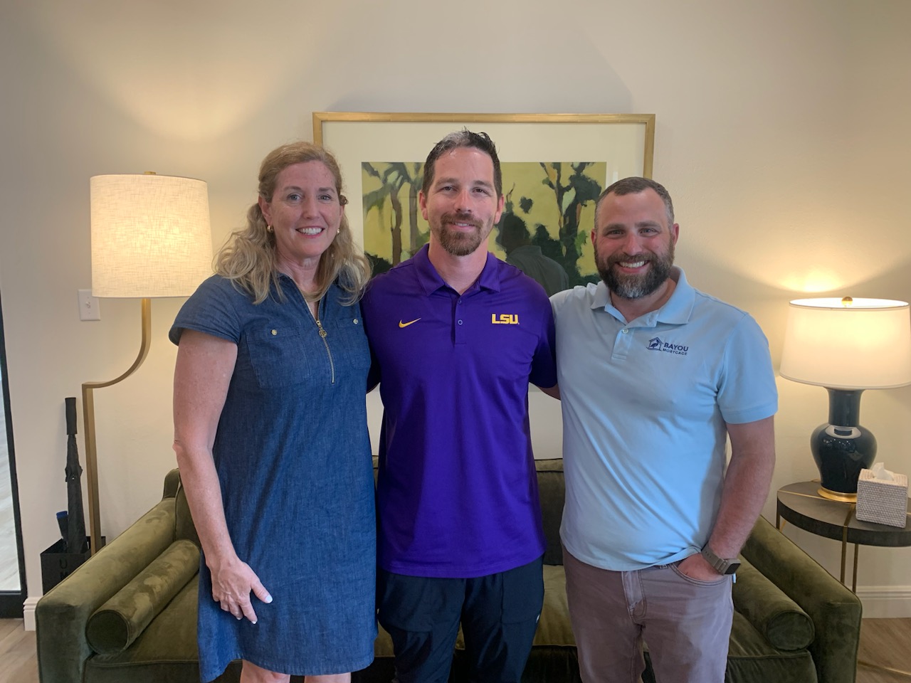 Happy Bayou Mortgage Clients at Closing