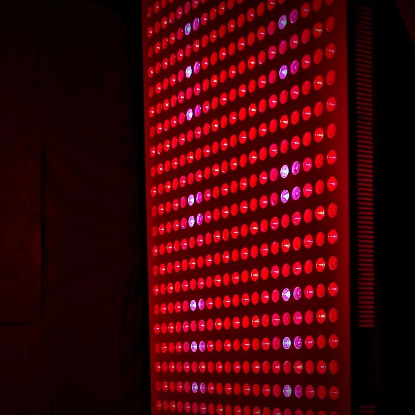 Red light therapy panel