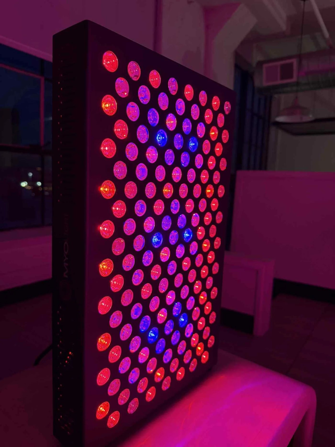 MyoLight red and blue light panel