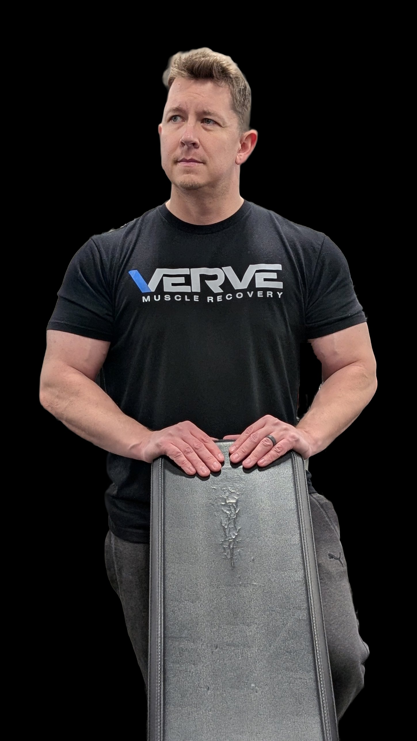Joshua Garrison, LMT, owner of VERVE Muscle Recovery