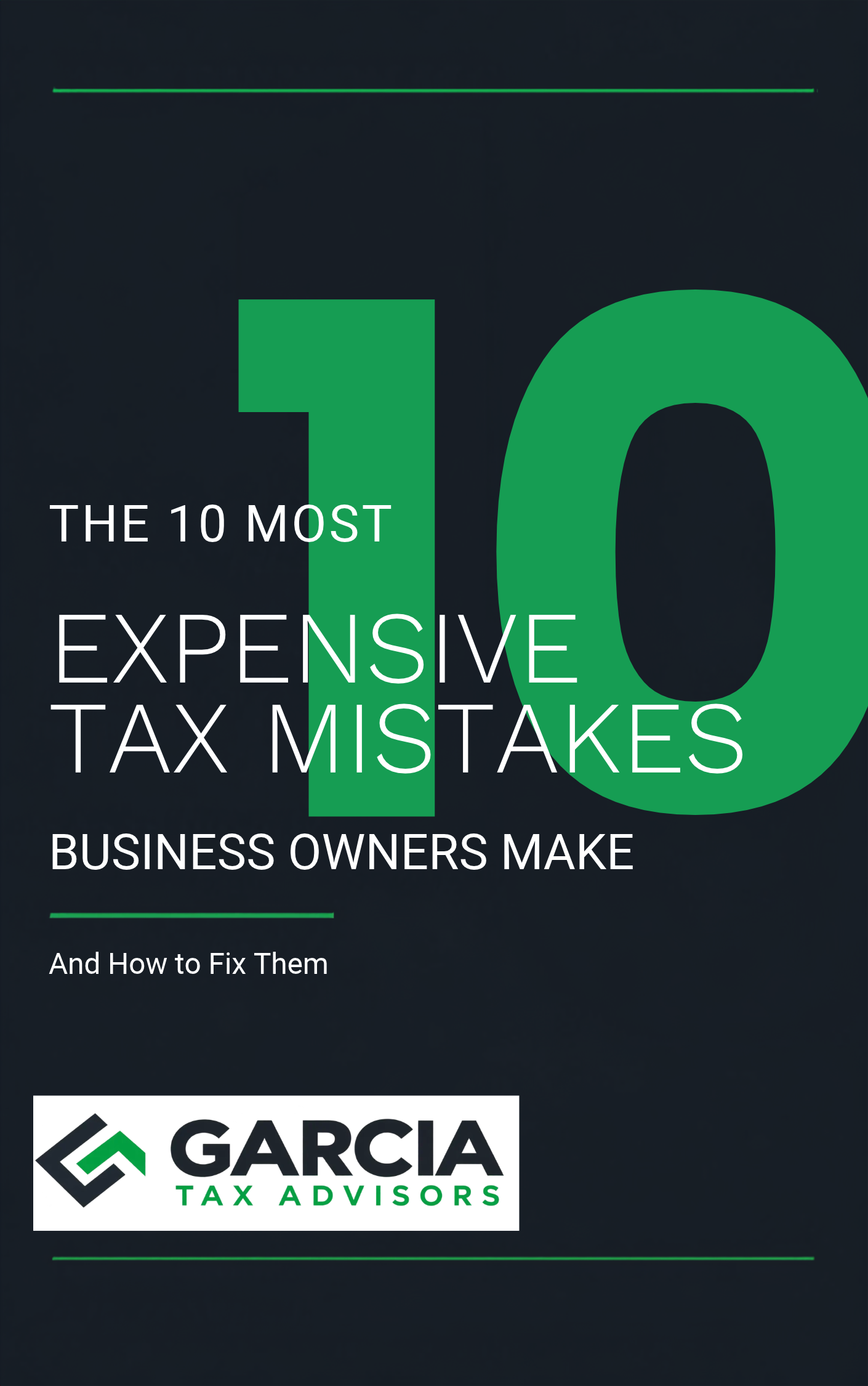 The 10 Most Expensive Tax Mistakes Business Owners Make — ebook cover