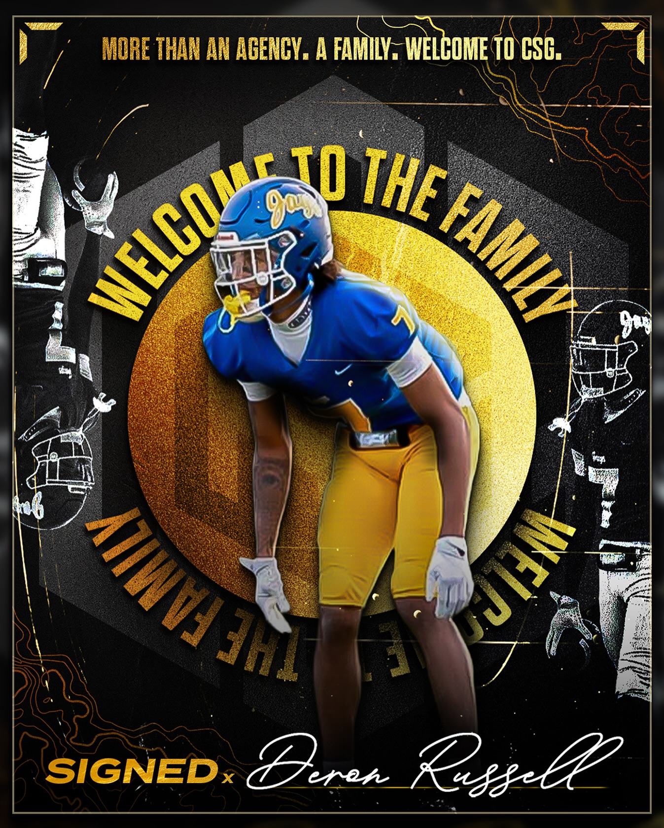 Deron Ruddell CSG Athletes | Elite Sports Representation & Agency