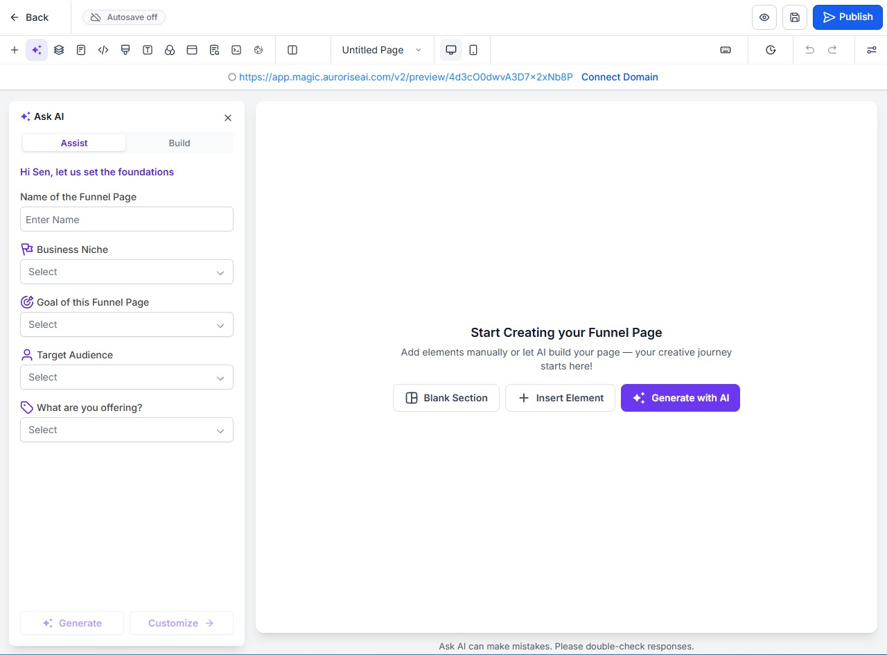 Content and Funnels