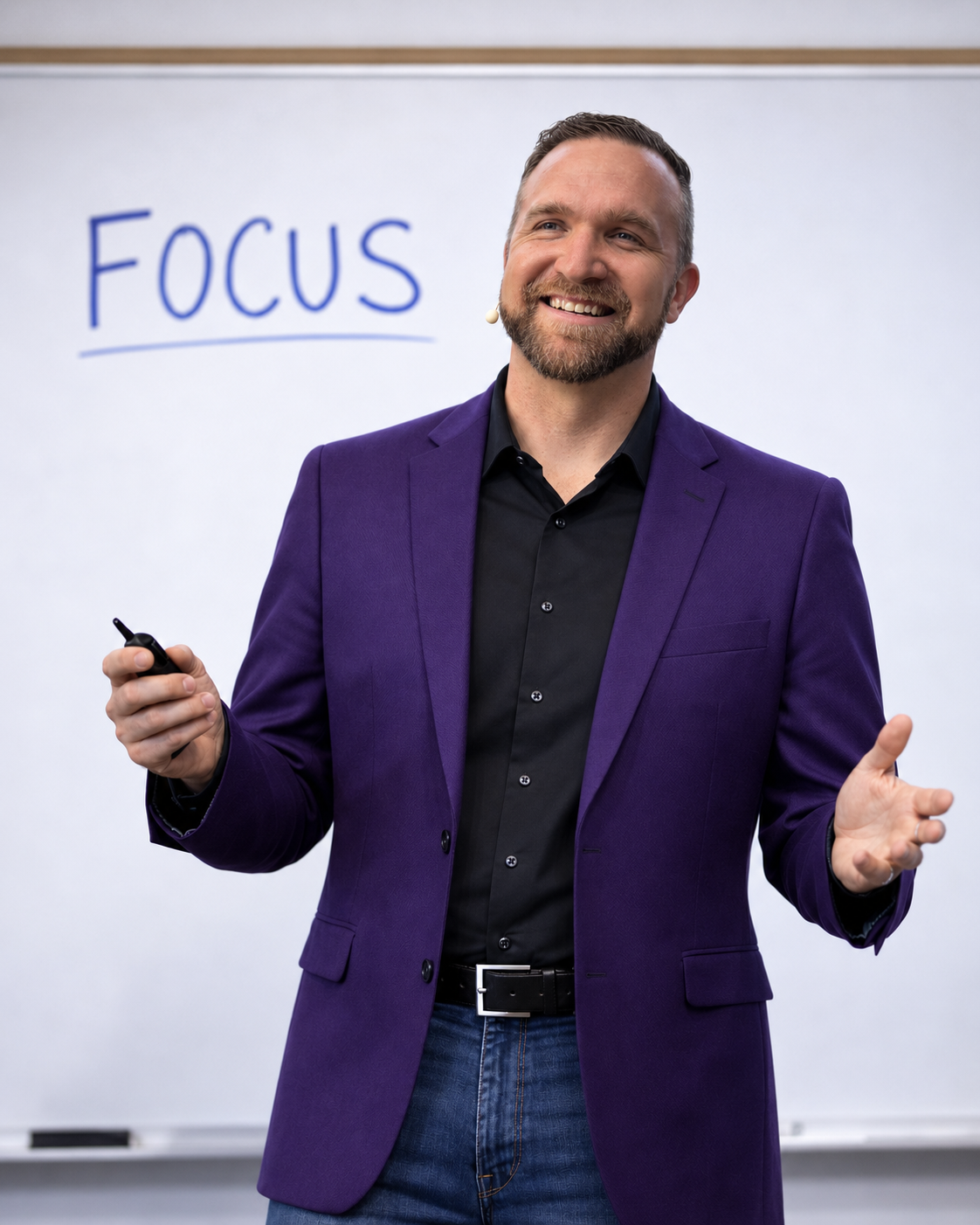 Joe Hammond teaching the FOCUS framework