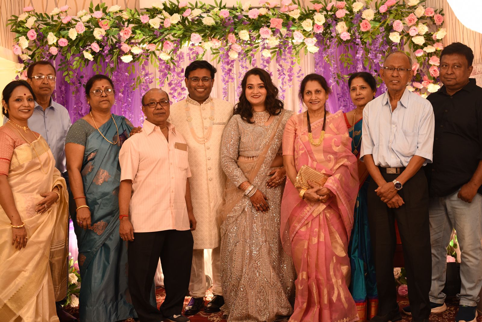 Aditya with his family