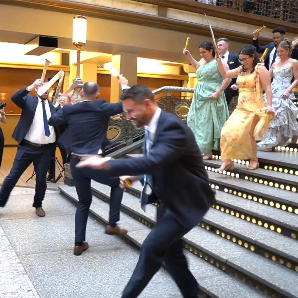 Real Wedding at The Arcade
