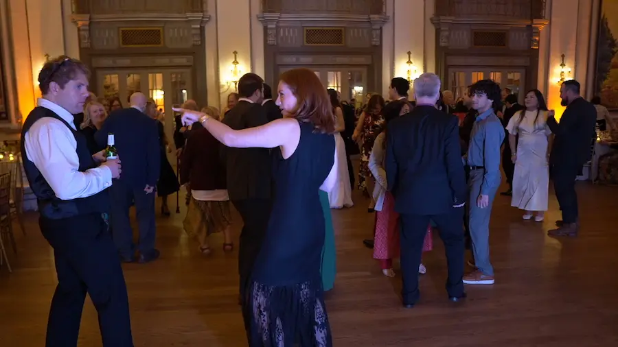 Real wedding at Tudor Arms