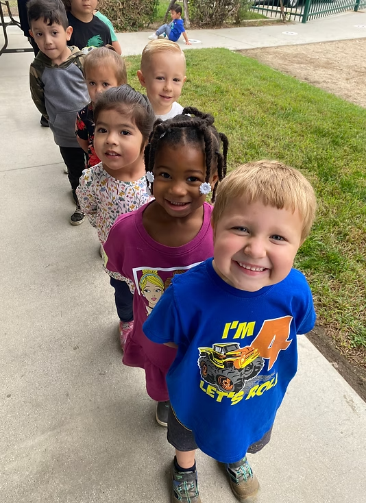 Outdoor play at the campus