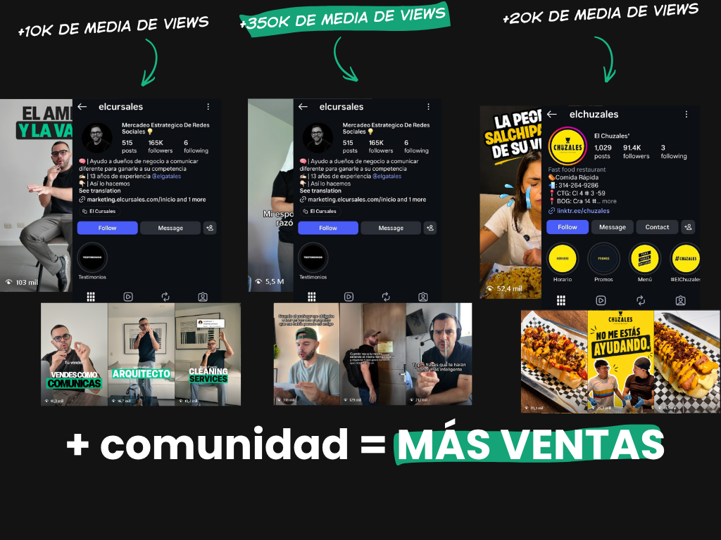 + Comunidad =||[[más ventas.]]